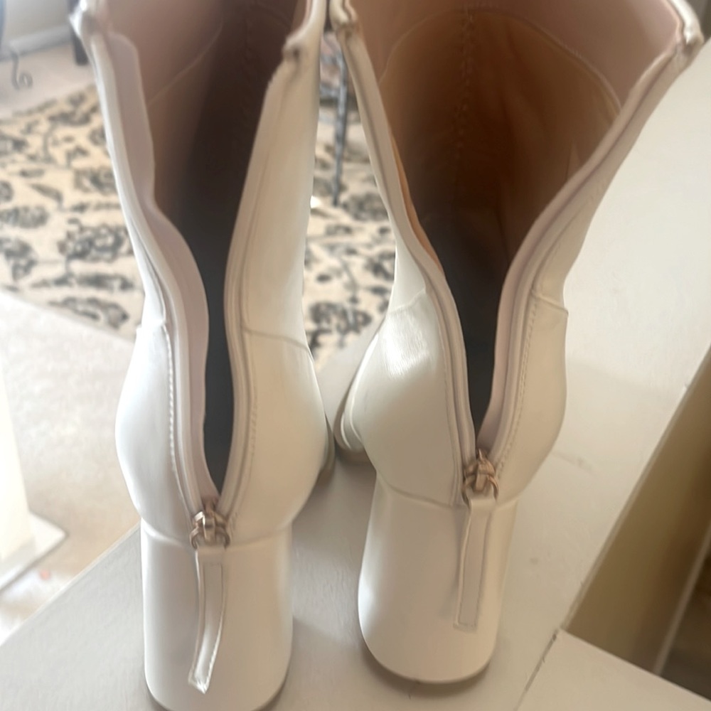 White boots